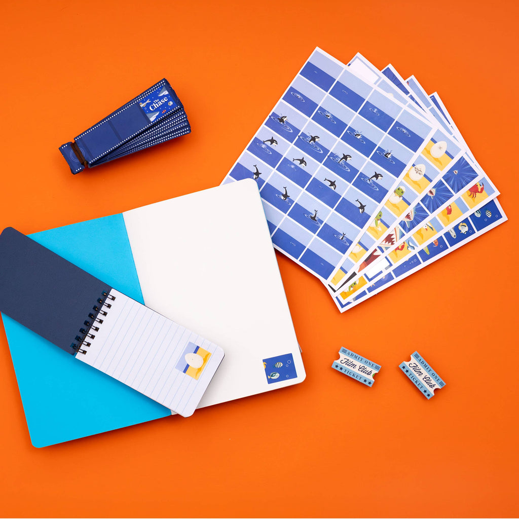 OCEAN ADVENTURE FLIP BOOK ANIMATION KIT (7 YEARS+)
