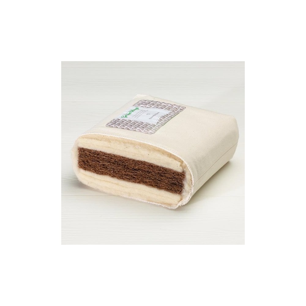 TODDLER BED MATTRESS - ORGANIC WOOL- 70x140cm