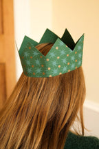 6 FESTIVE PARTY CROWNS