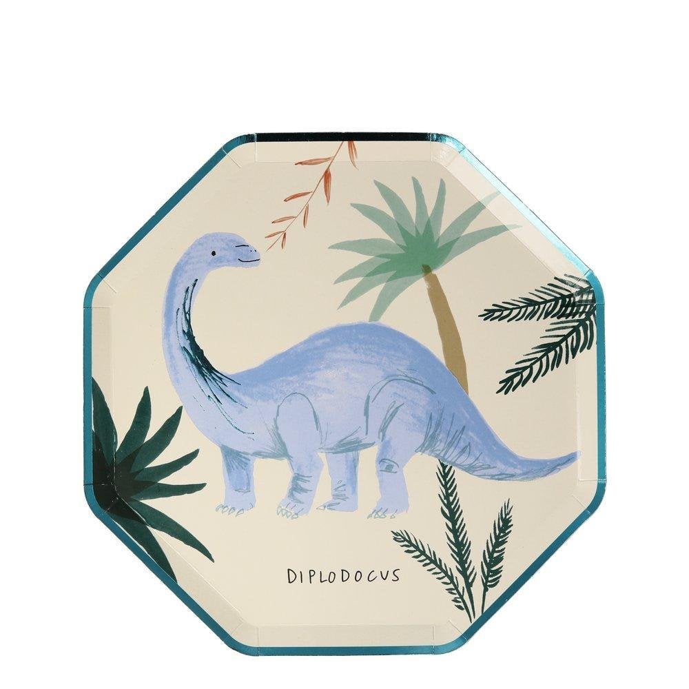 8 DINOSAUR KINGDOM SIDE PLATES