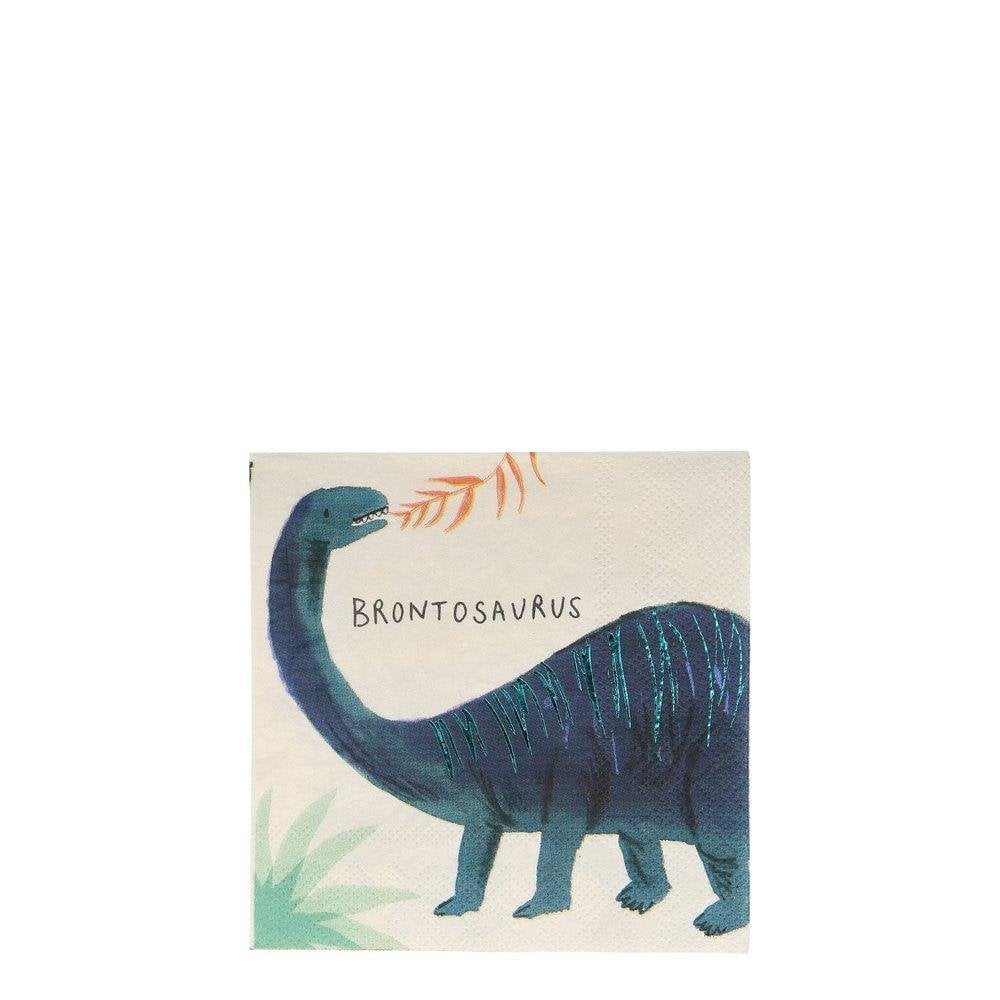 16 DINOSAUR KINGDOM NAPKINS - SMALL