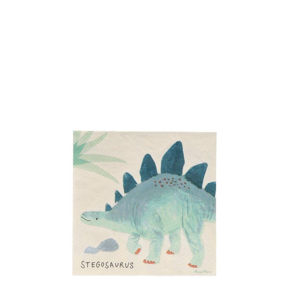16 DINOSAUR KINGDOM NAPKINS - SMALL