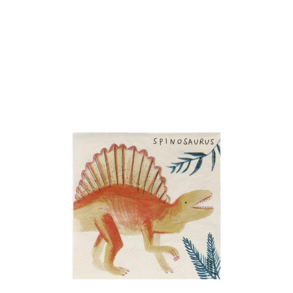 16 DINOSAUR KINGDOM NAPKINS - SMALL