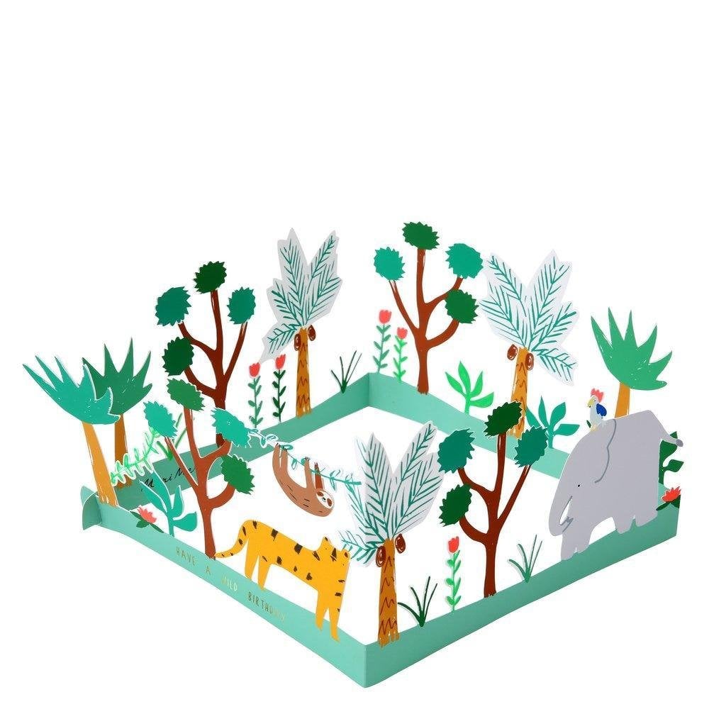 HAVE A WILD BIRTHDAY - 3D ANIMAL CARD