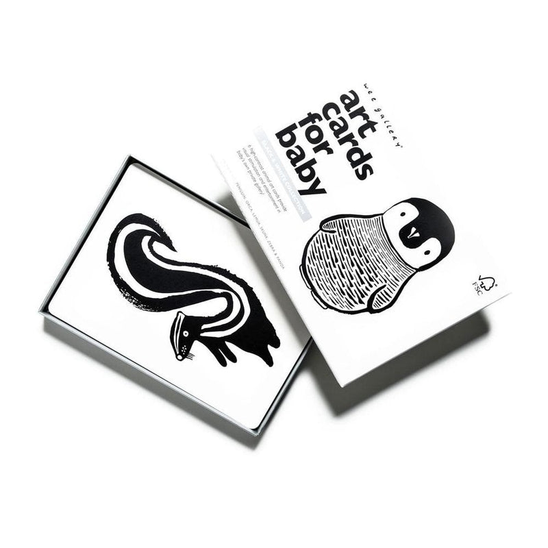 ART CARDS - Black And White Penguin