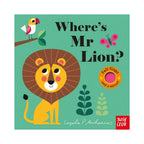 WHERE'S MR LION - FELT FLAPS (0-2 YEARS)