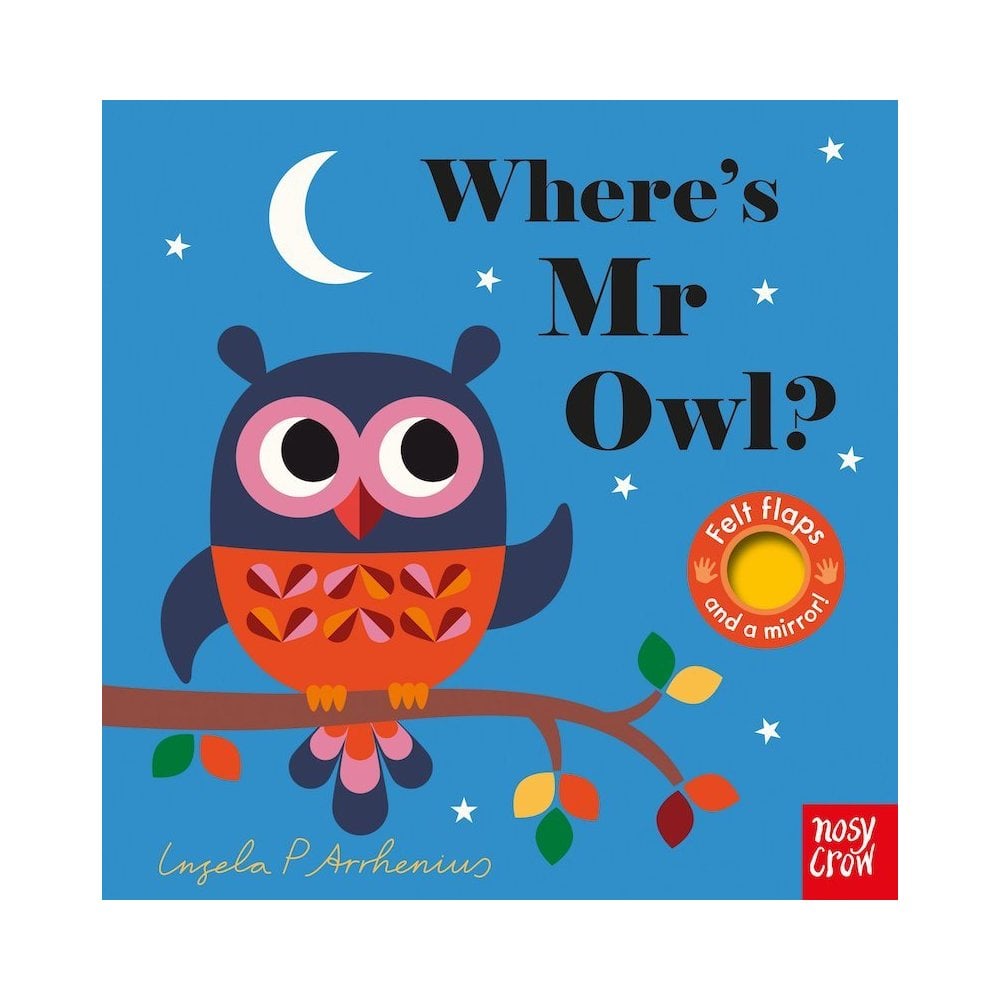WHERE'S MR OWL - FELT FLAPS (0-2 YEARS)