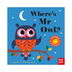 WHERE'S MR OWL - FELT FLAPS (0-2 YEARS)