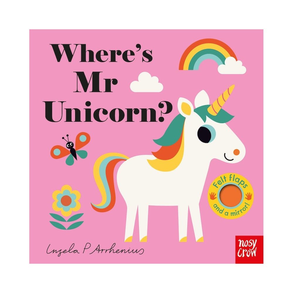 WHERE'S MR UNICORN FELT FLAPS (0-2 YEARS)