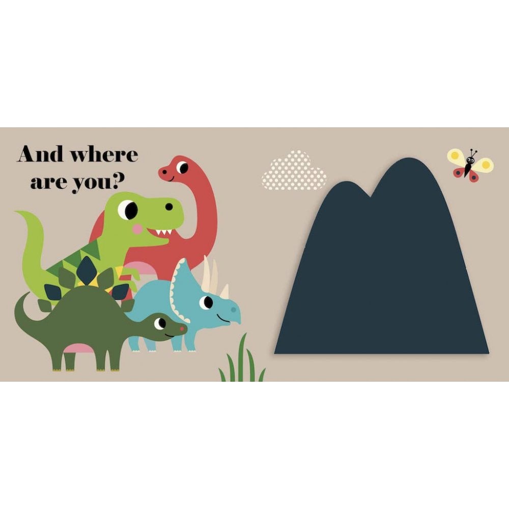 WHERE'S MRS T-REX - FELT FLAPS (0-2 YEARS)