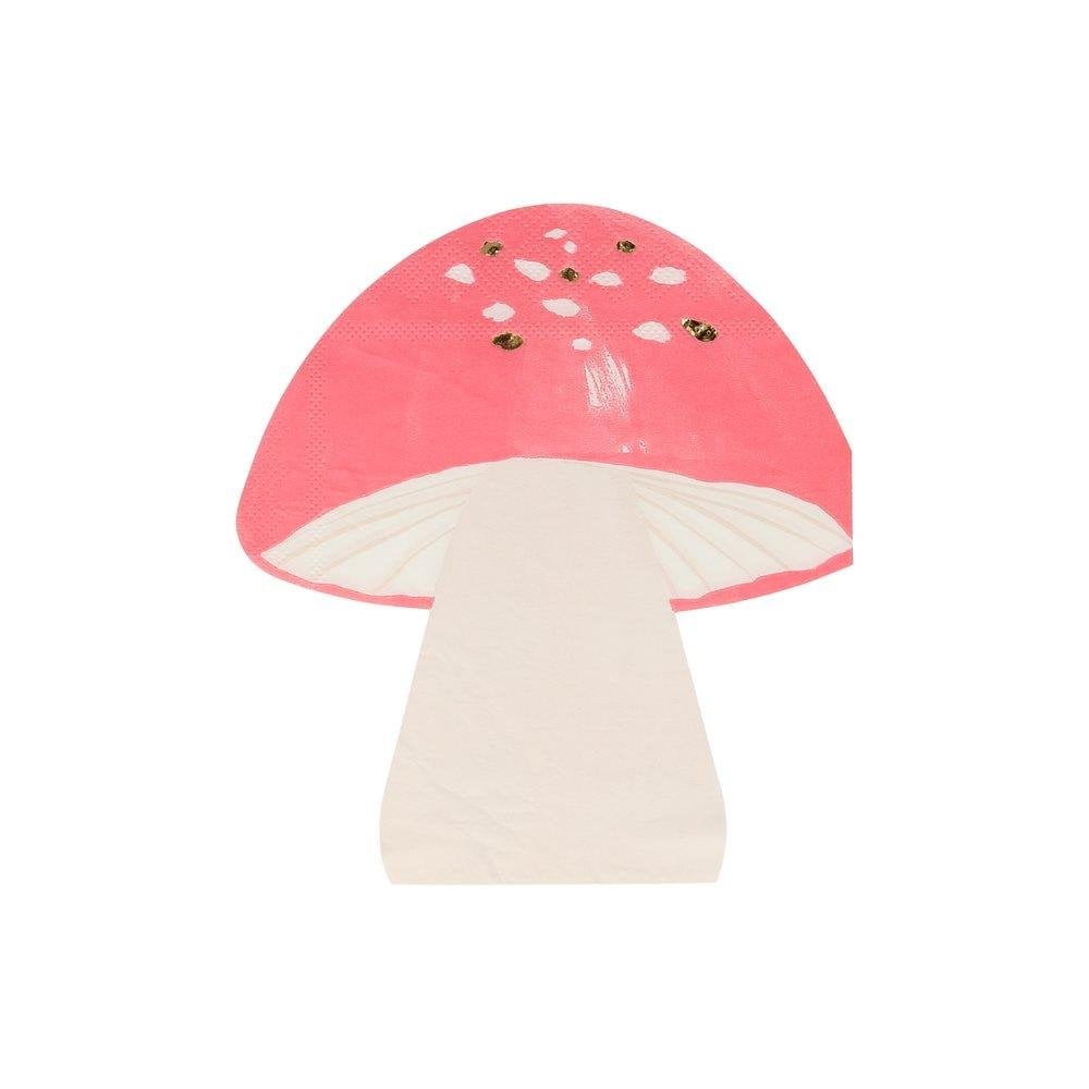 16 FAIRY TOADSTOOL NAPKINS