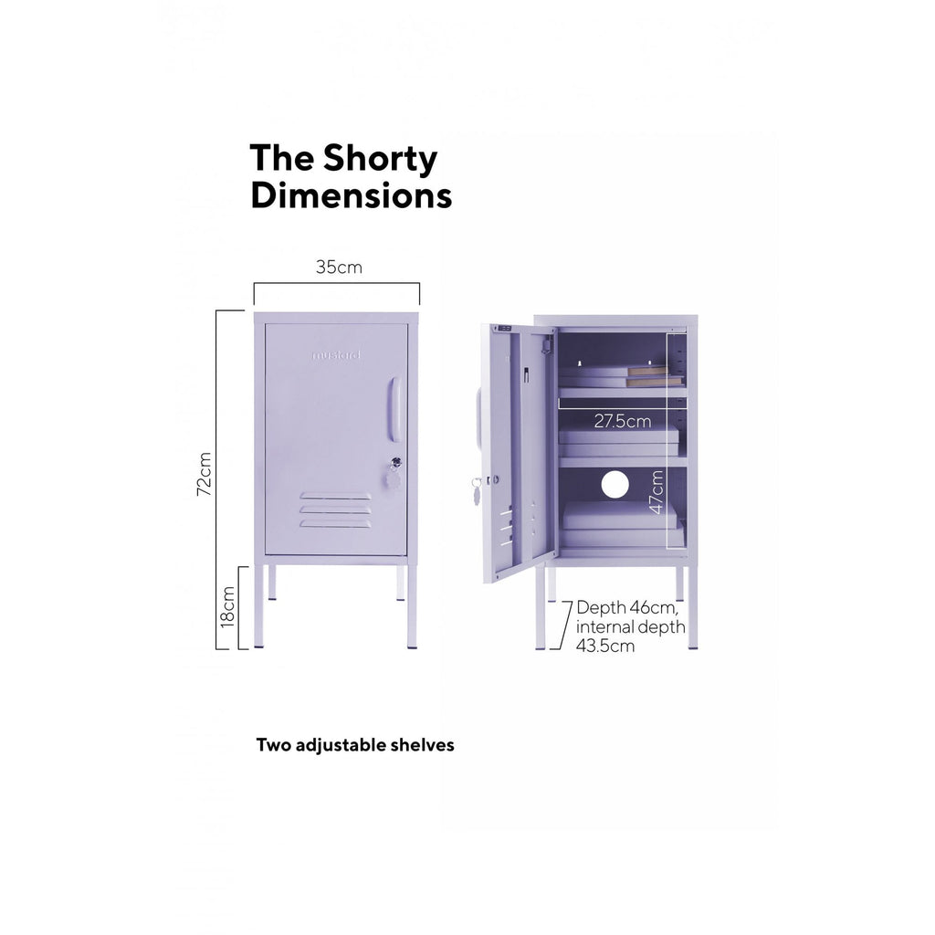 THE SHORTY LOCKER TO THE LEFT