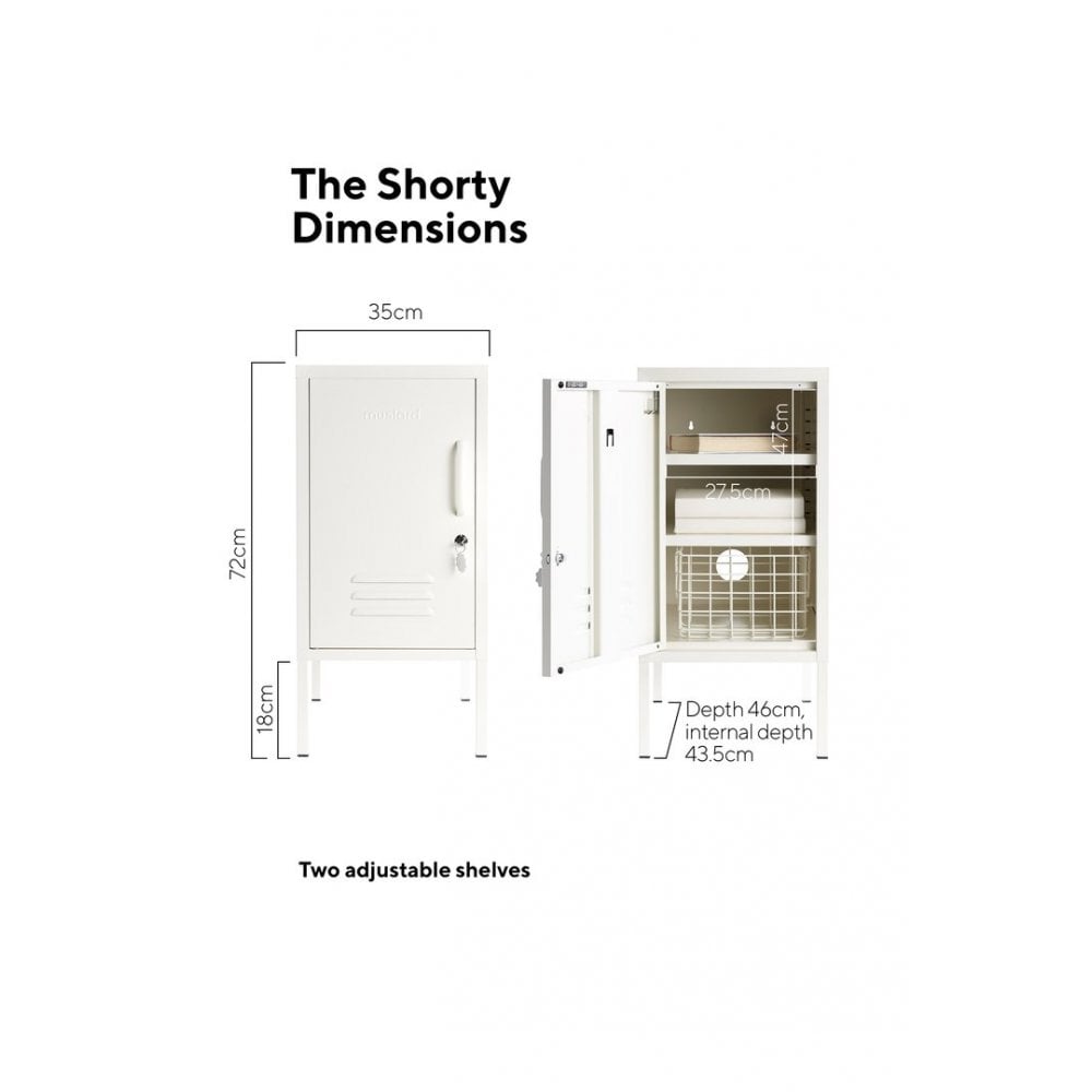 THE SHORTY LOCKER TO THE LEFT