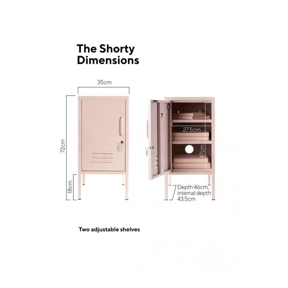 THE SHORTY LOCKER TO THE LEFT