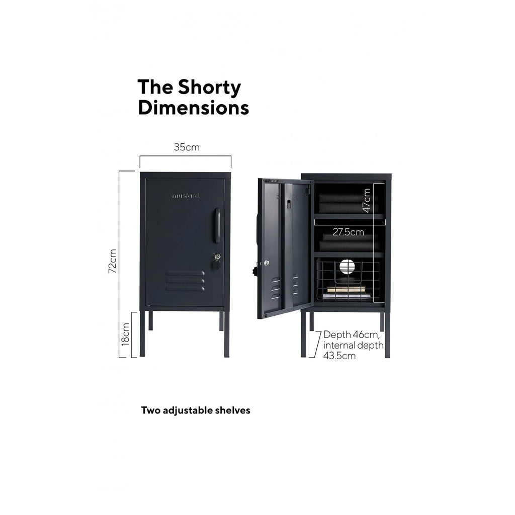 THE SHORTY LOCKER TO THE LEFT