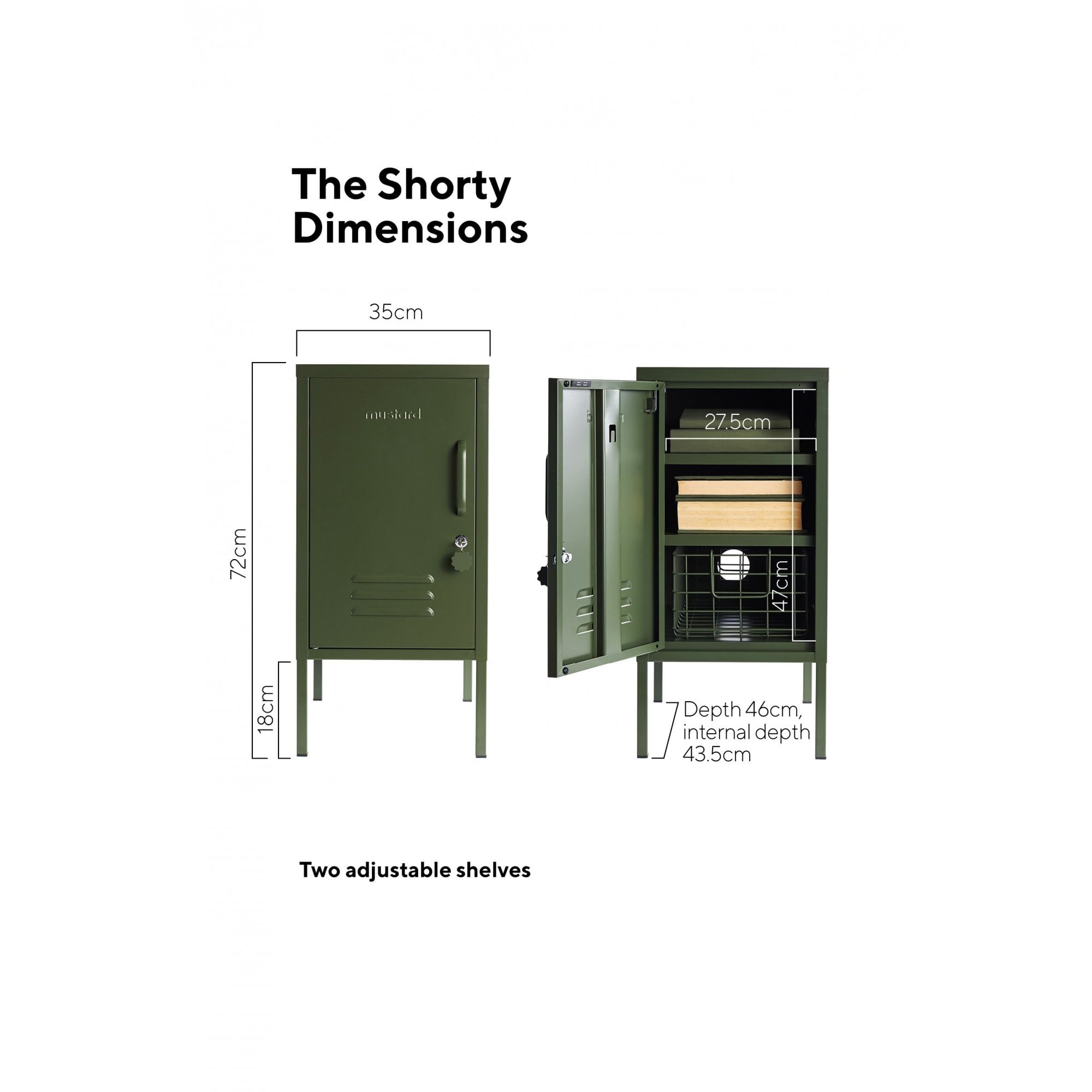 THE SHORTY LOCKER TO THE LEFT