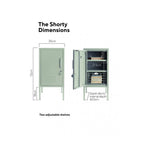 THE SHORTY LOCKER TO THE LEFT