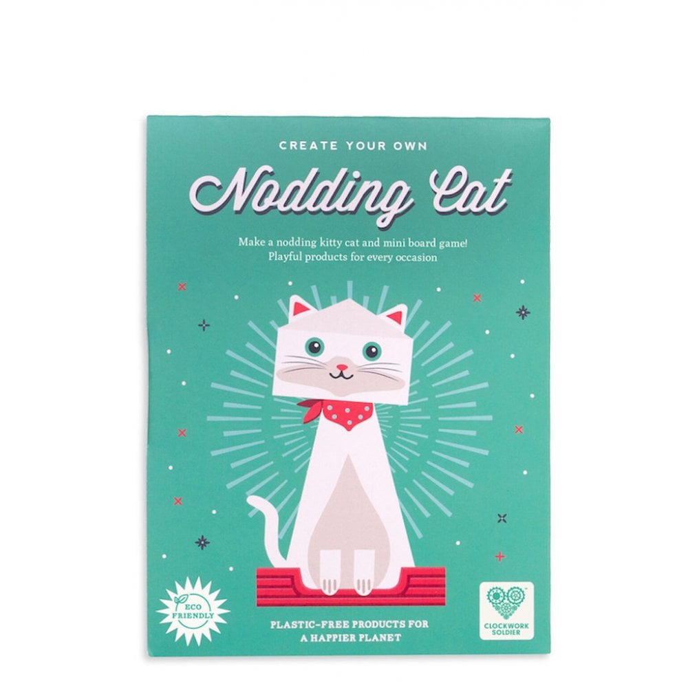CREATE YOUR OWN NODDING CAT (AGES 5+)
