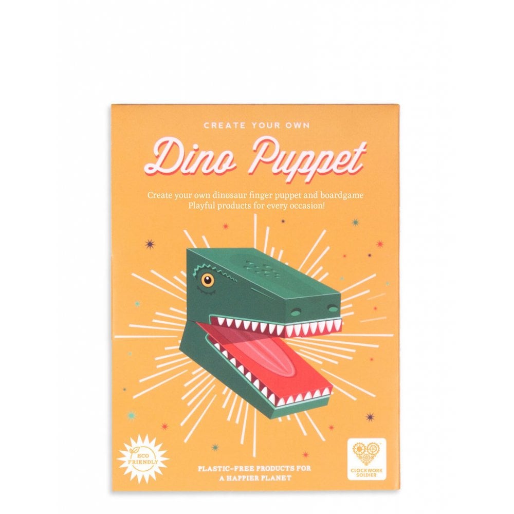 CREATE YOUR OWN DINO FINGER PUPPET (5 YEARS+)