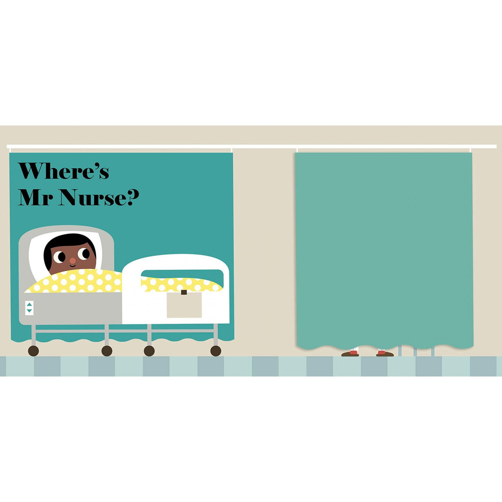WHERE'S MRS DOCTOR - FELT FLAPS (0-2 YEARS)