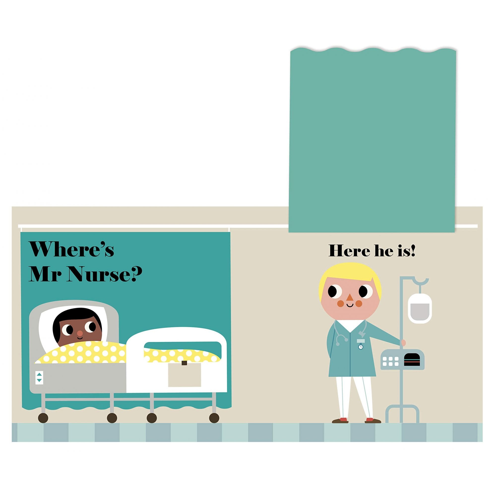WHERE'S MRS DOCTOR - FELT FLAPS (0-2 YEARS)