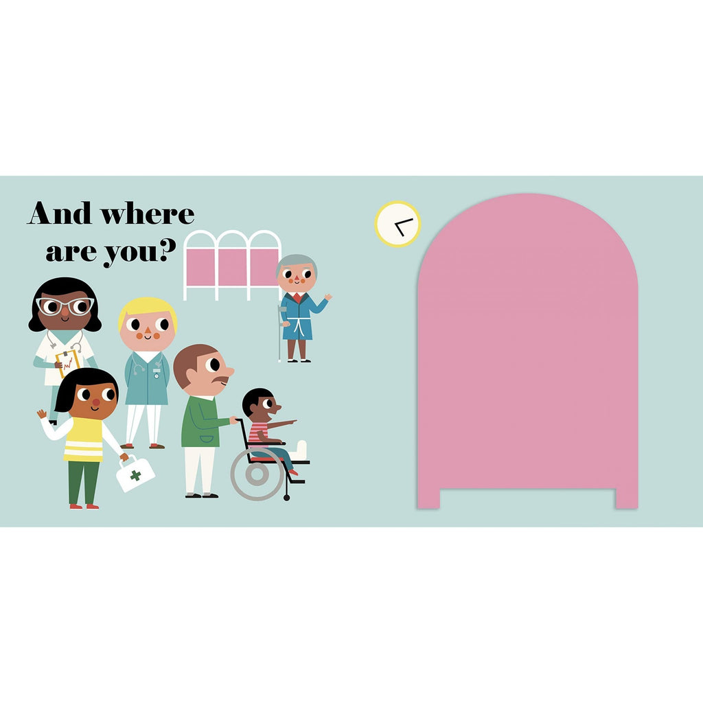 WHERE'S MRS DOCTOR - FELT FLAPS (0-2 YEARS)