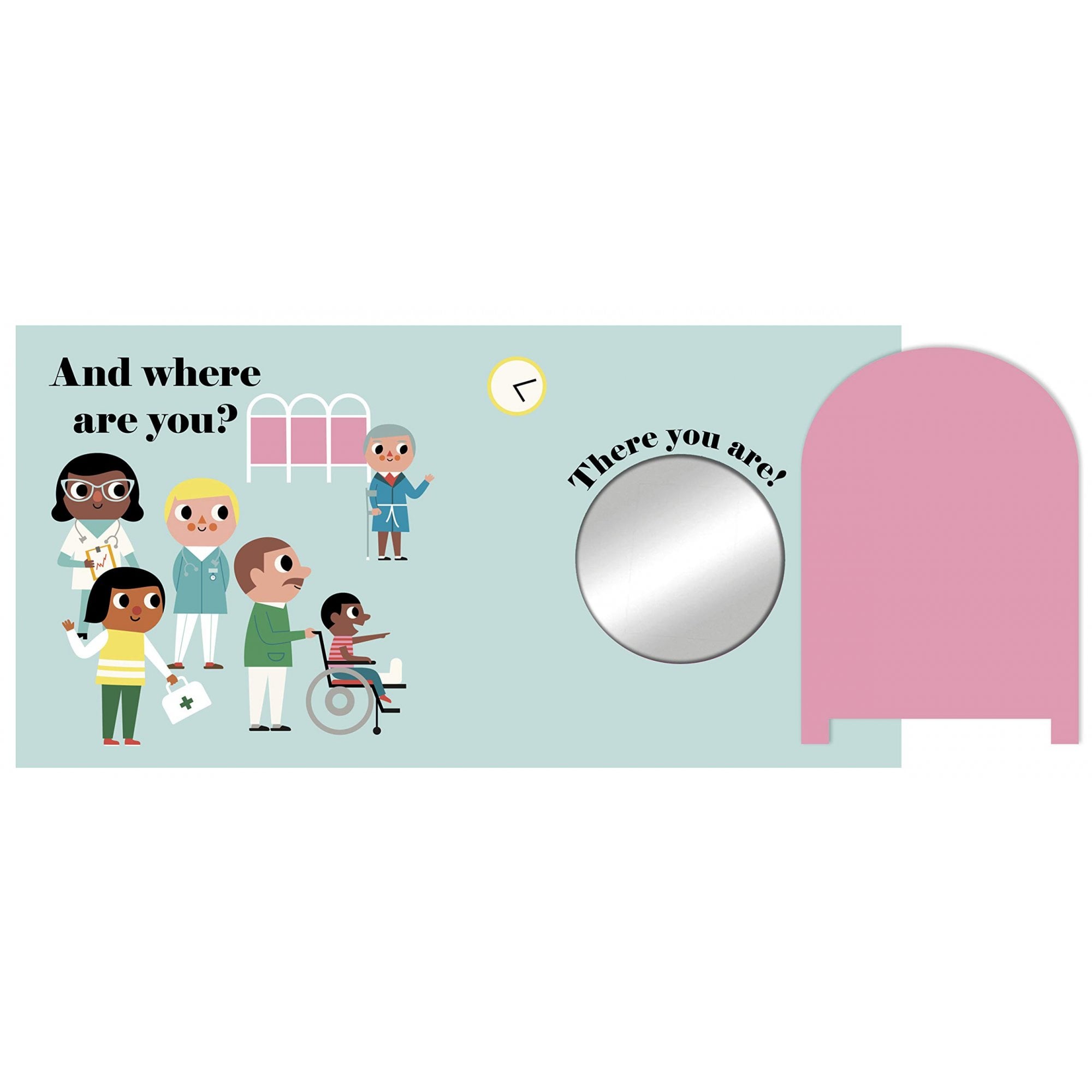 WHERE'S MRS DOCTOR - FELT FLAPS (0-2 YEARS)