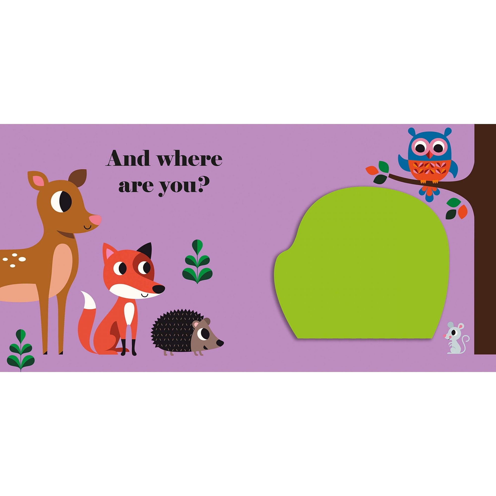 WHERE'S MR OWL - FELT FLAPS (0-2 YEARS)