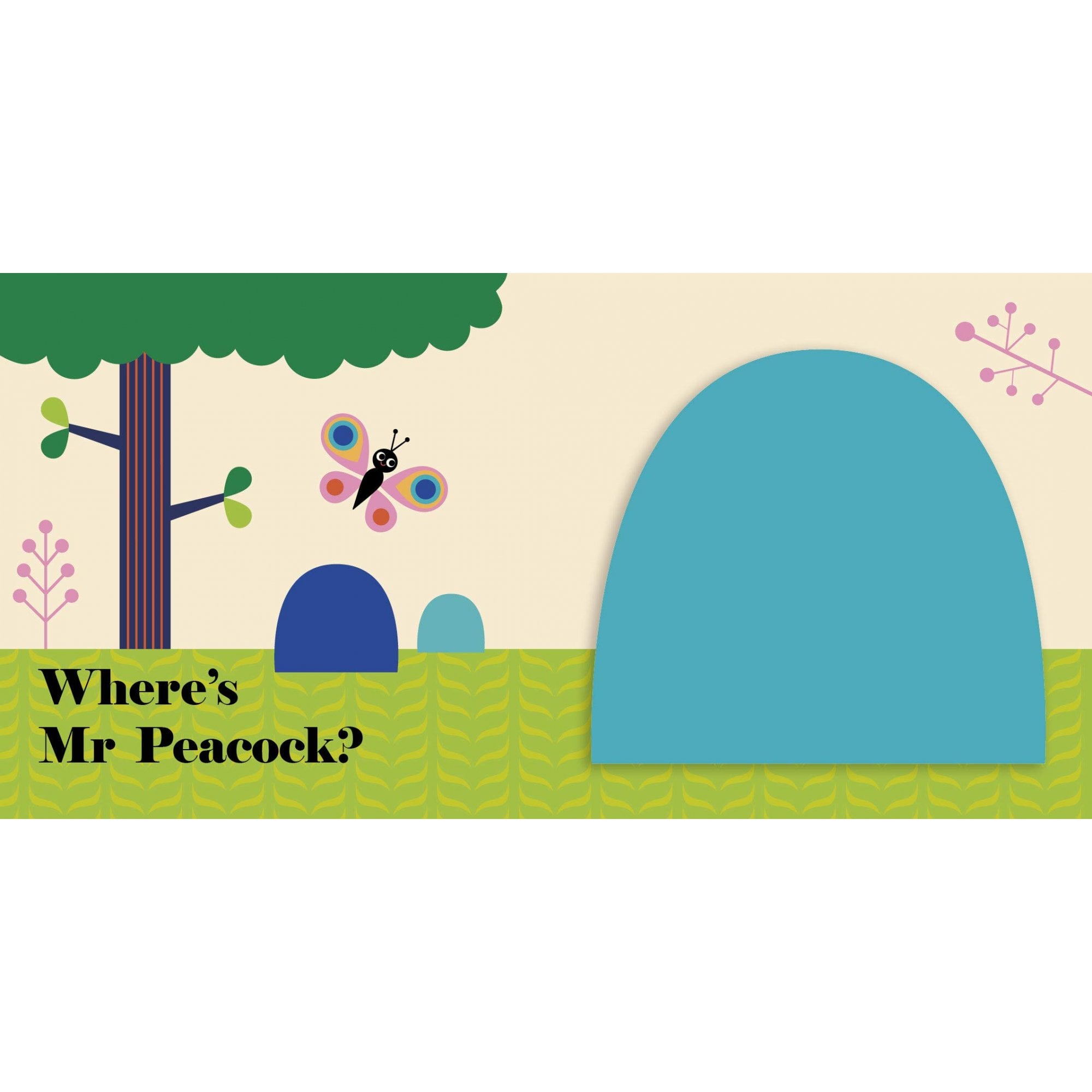 WHERE'S MRS TIGER - FELT FLAPS (0-2 YEARS)