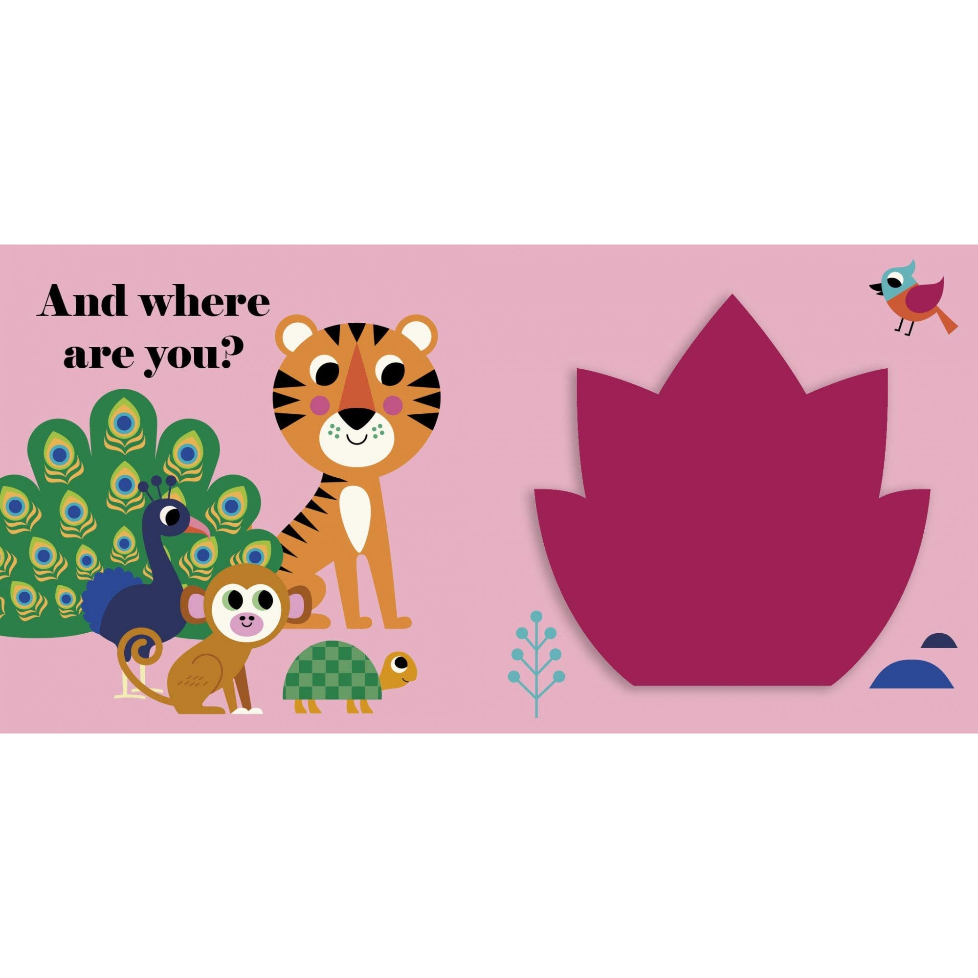 WHERE'S MRS TIGER - FELT FLAPS (0-2 YEARS)