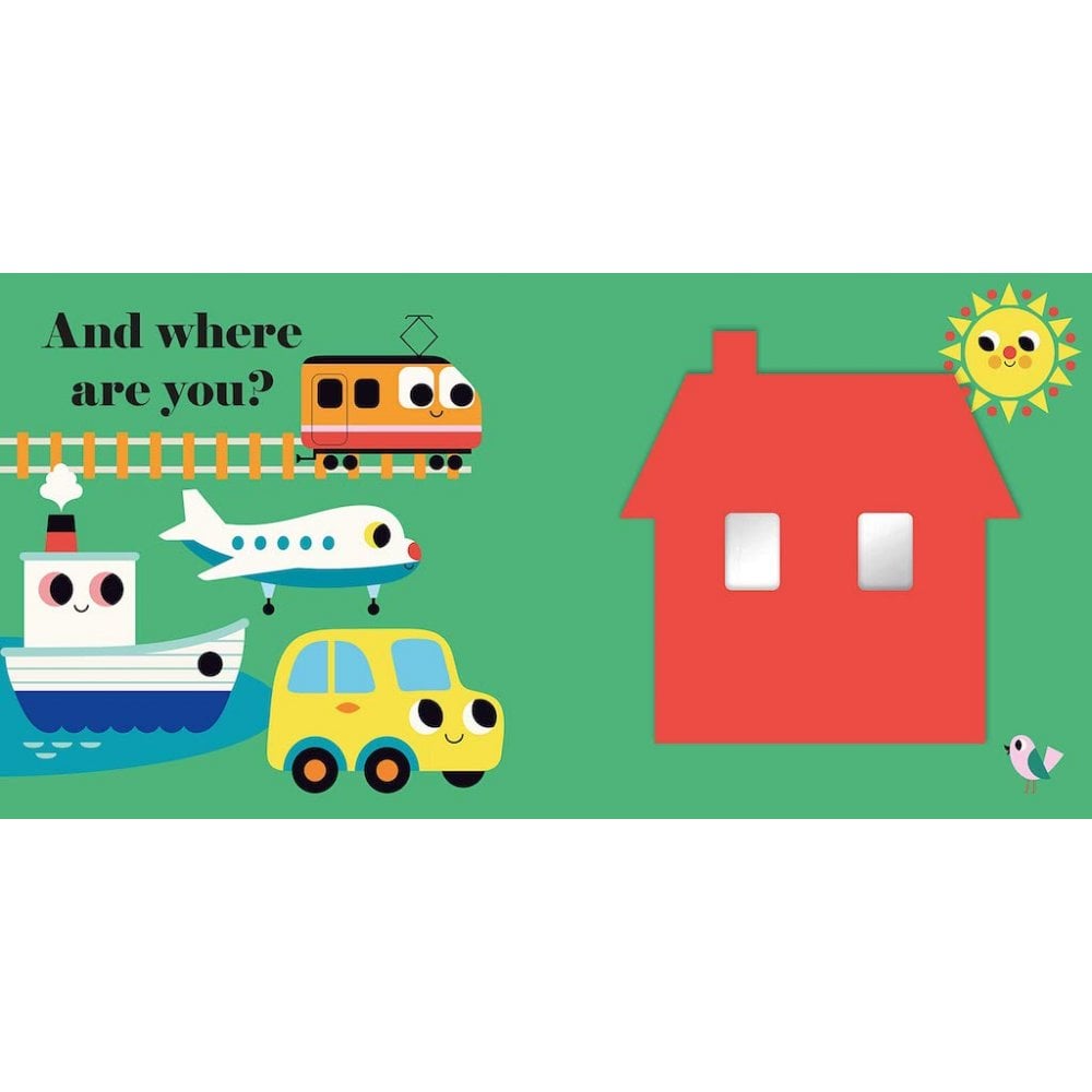 WHERE'S MRS CAR - FELT FLAPS (0-2 YEARS)