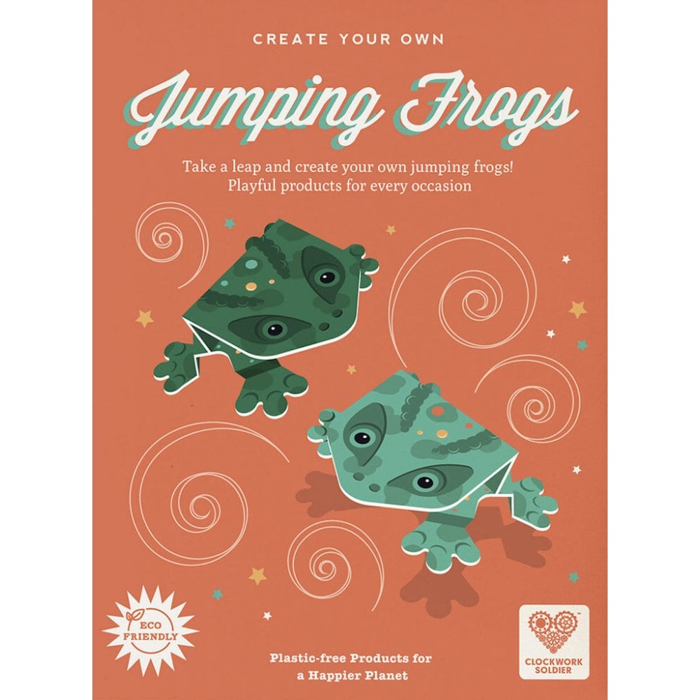 CREATE YOUR OWN JUMPING FROGS (AGES 5+)