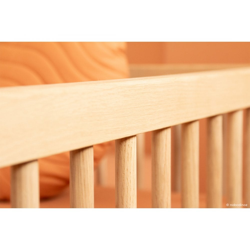 OAK WOOD JUNIOR BED - PURE