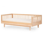 OAK WOOD JUNIOR BED - PURE