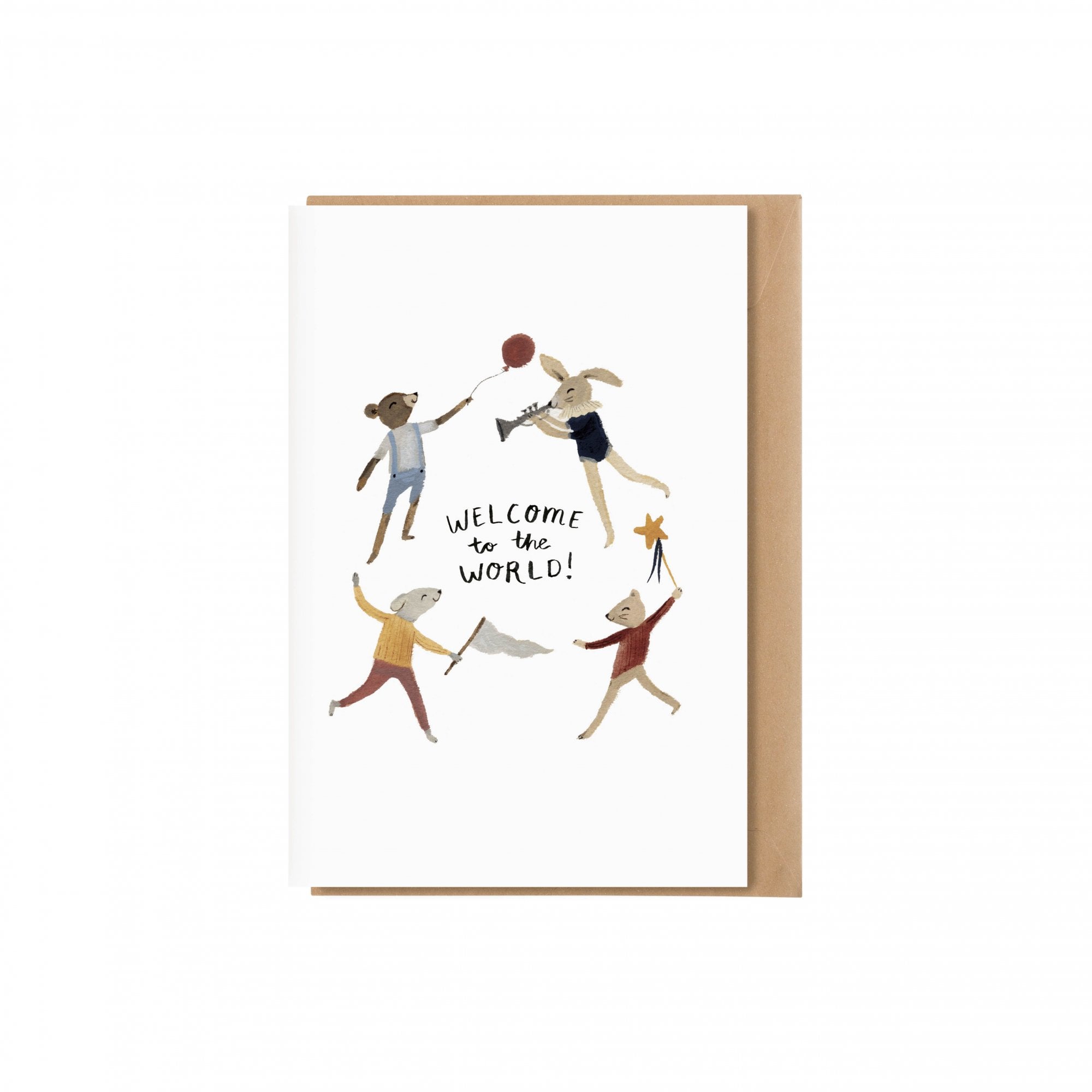 WELCOME TO THE WORLD CARD