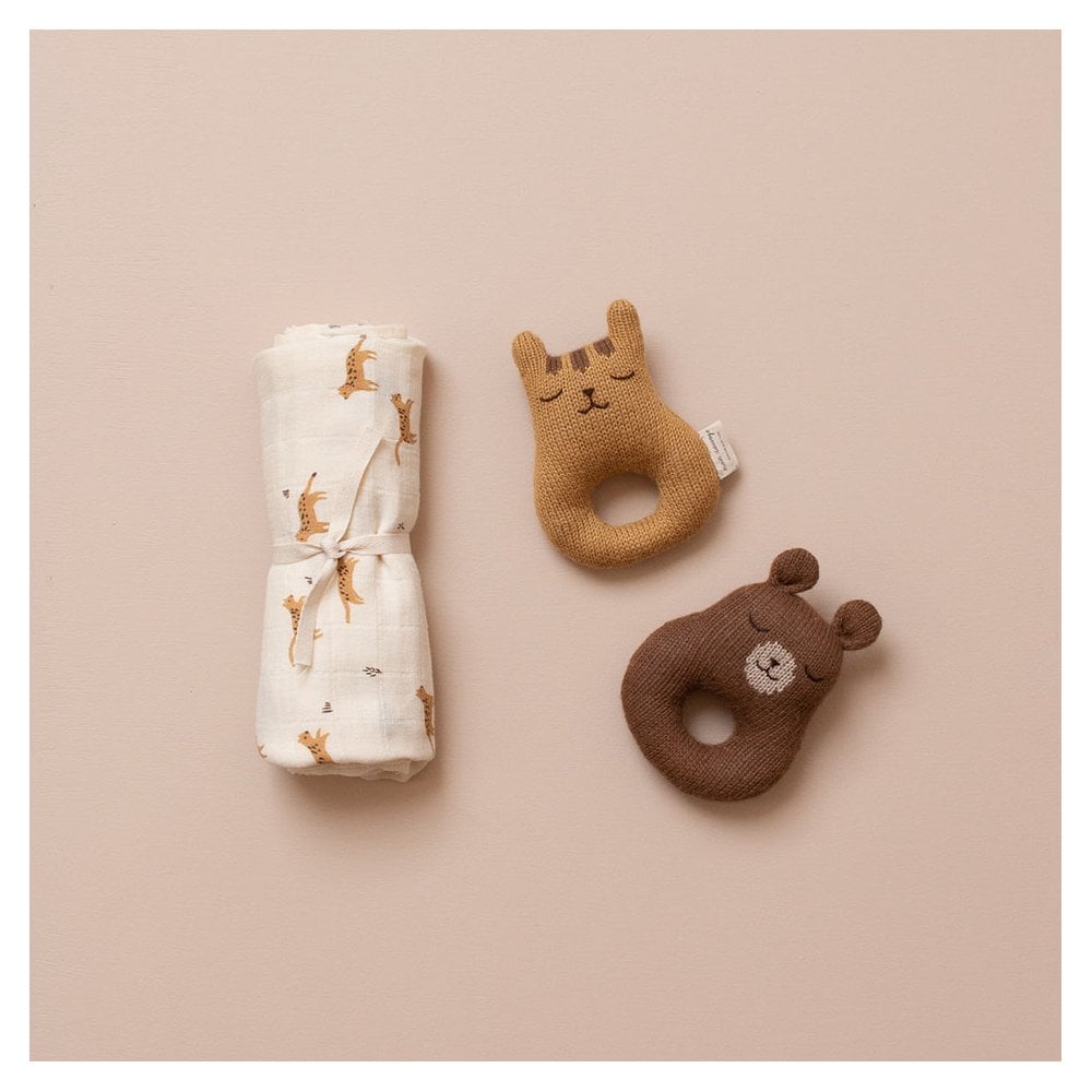 TEDDY RATTLE - NUT