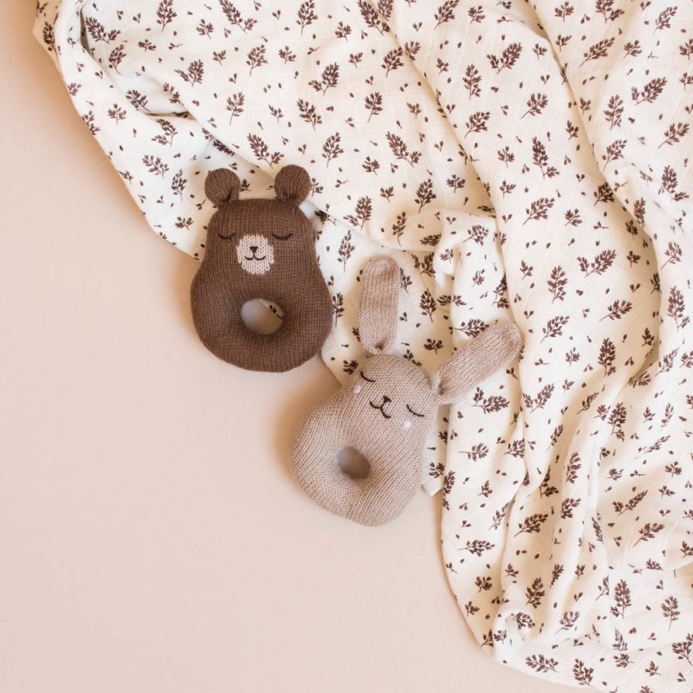 TEDDY RATTLE - NUT