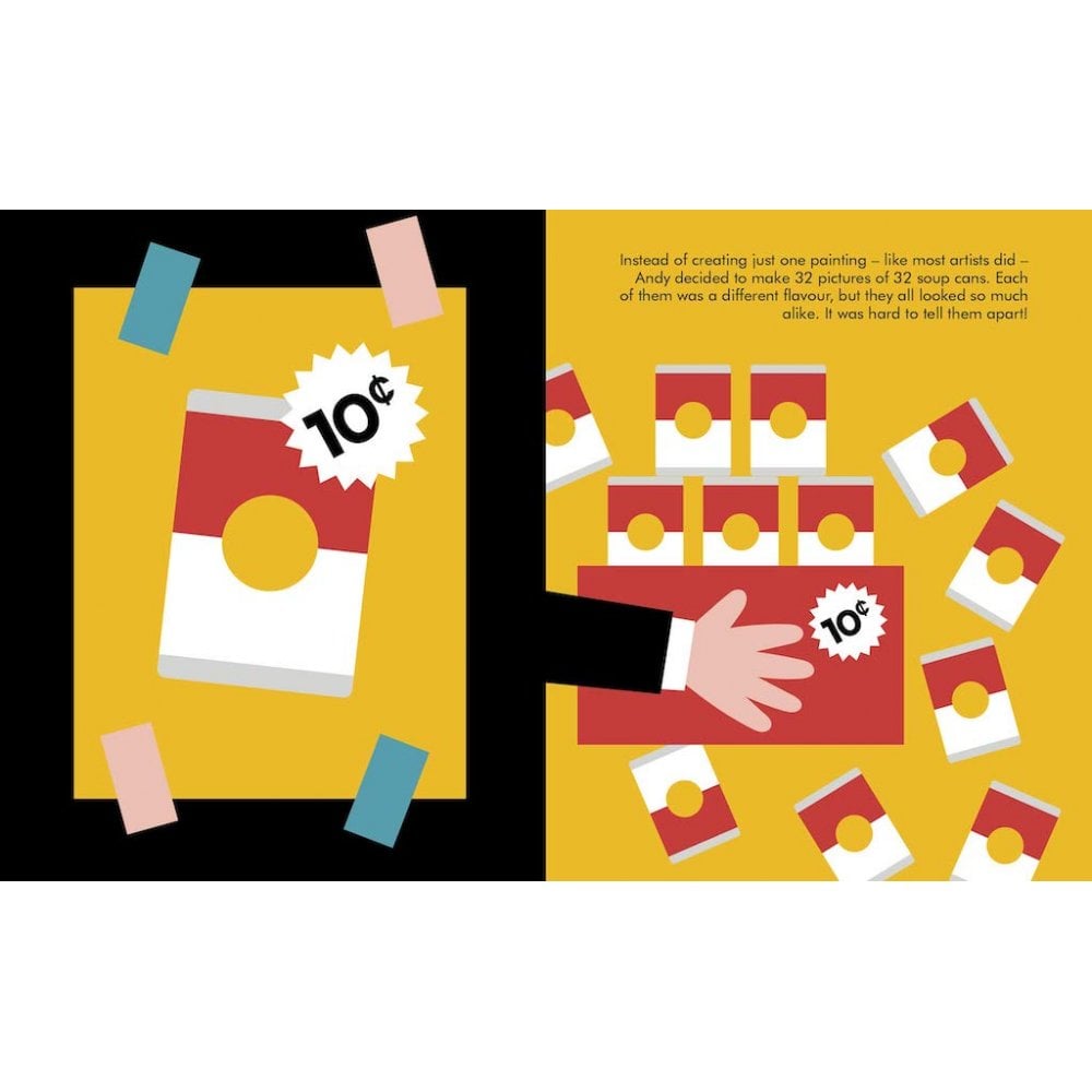 LITTLE PEOPLE BIG DREAMS BOOK - ANDY WARHOL (4-7 YEARS)