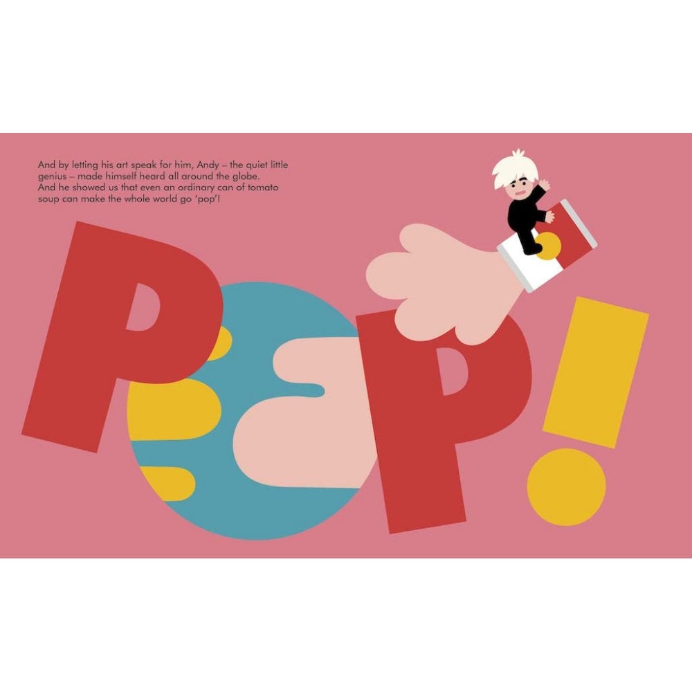 LITTLE PEOPLE BIG DREAMS BOOK - ANDY WARHOL (4-7 YEARS)