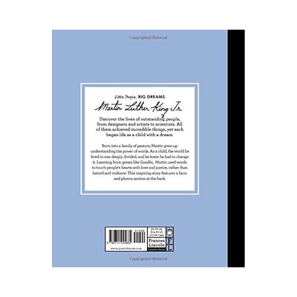 LITTLE PEOPLE BIG DREAMS BOOK - MARTIN LUTHER KING JUNIOR (4-7 YEARS)