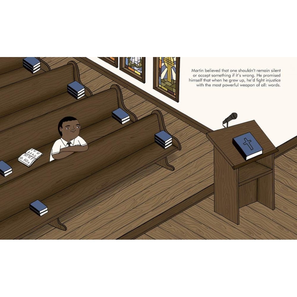 LITTLE PEOPLE BIG DREAMS BOOK - MARTIN LUTHER KING JUNIOR (4-7 YEARS)