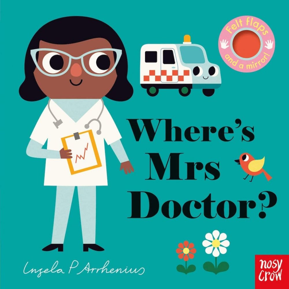 WHERE'S MRS DOCTOR - FELT FLAPS (0-2 YEARS)