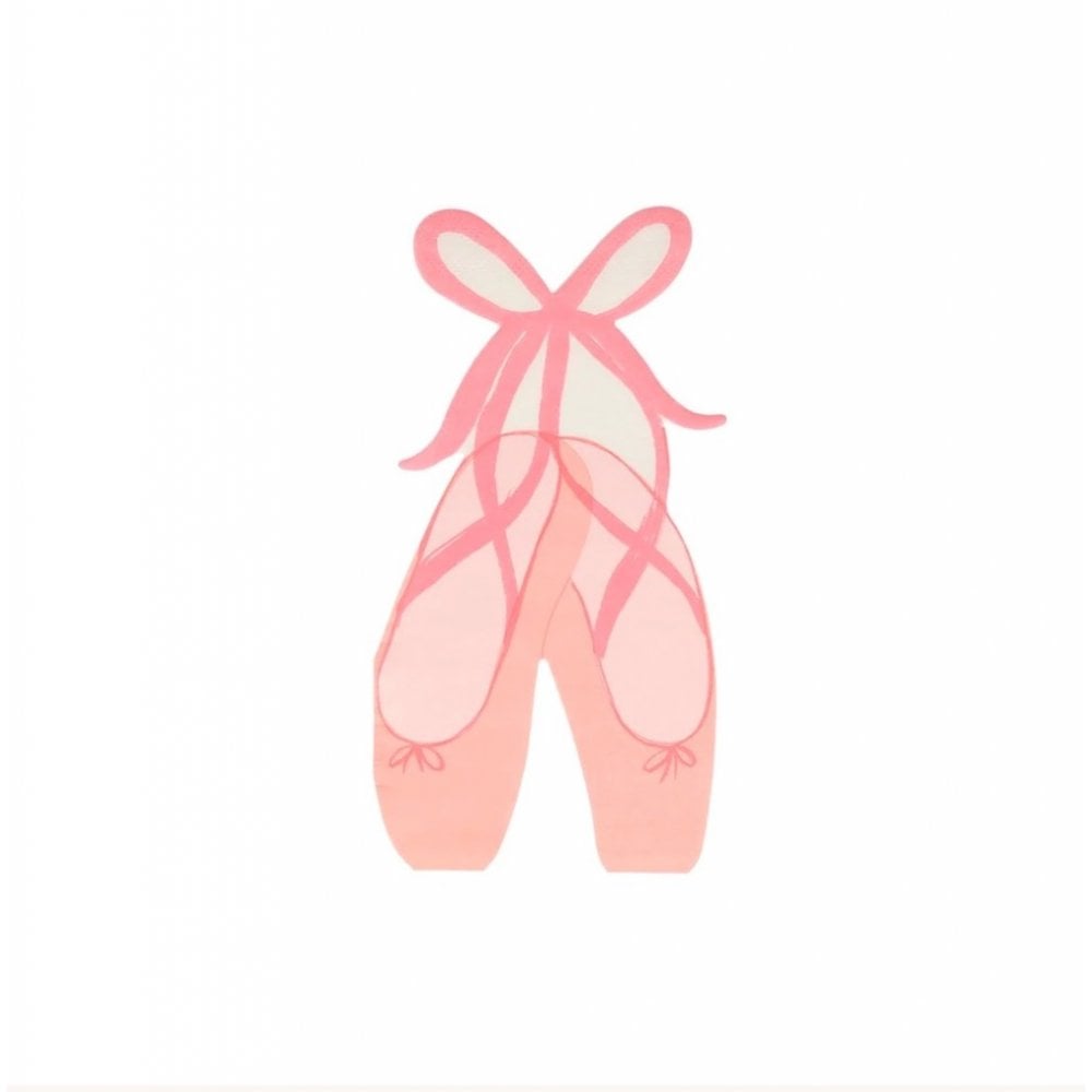16 BALLET SLIPPER NAPKINS