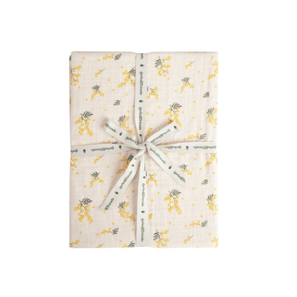 FITTED SHEET DOUBLE BED - MIMOSA