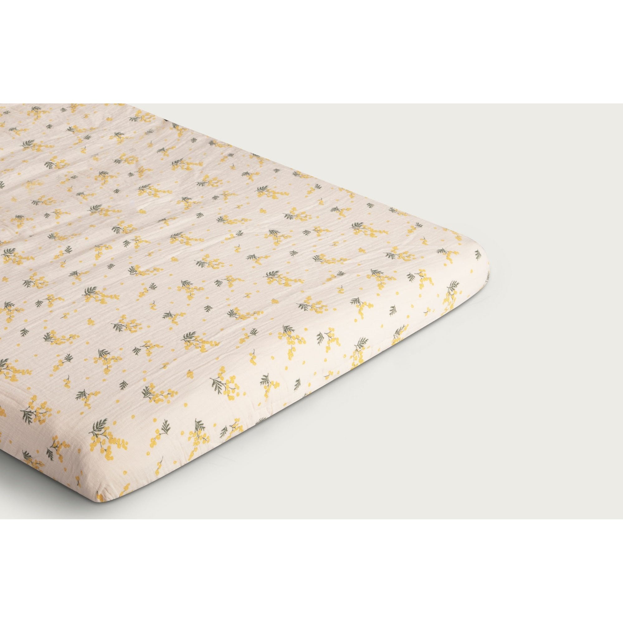 FITTED SHEET DOUBLE BED - MIMOSA