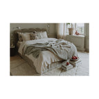 DOUBLE DUVET COVER - EGGSHELL
