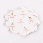8 BALLERINA PLATES