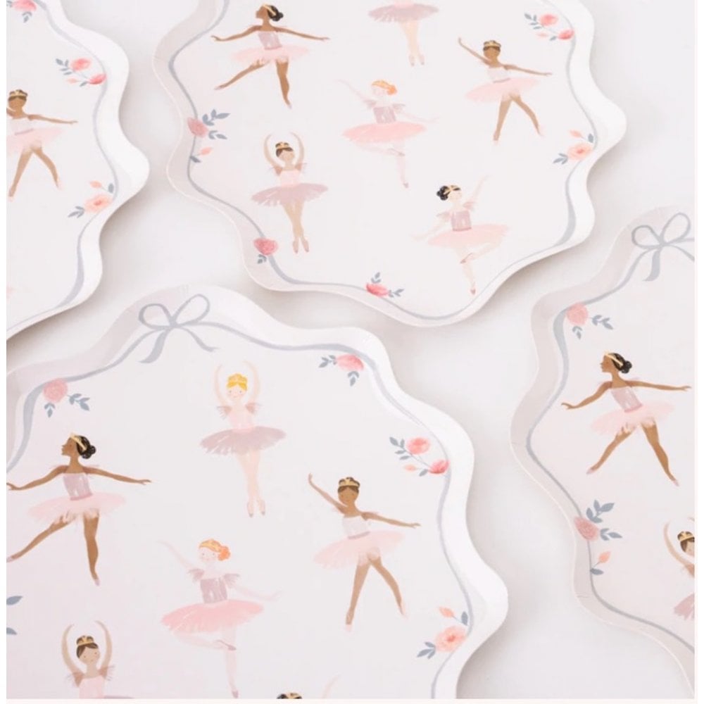 8 BALLERINA PLATES