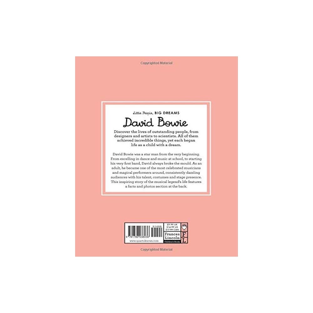 LITTLE PEOPLE BIG DREAMS - DAVID BOWIE (AGES 4-7)