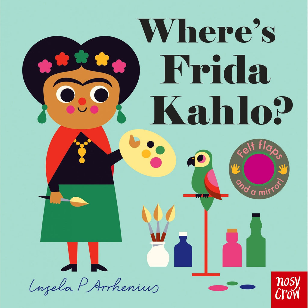 WHERE'S FRIDA KAHLO - FELT FLAPS (0-2 YEARS)